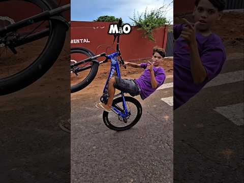 MENORR FAZ TEU NOME 🔥 #bicicleta #viral #fyp #bici #wheelie