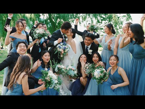 Epic Wedding Grand Entrance: A Spectacular Unveiling | Château-Vaudreuil Hôtel & Suites