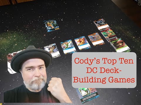 TDG: Cody's Top Ten DC Deck-Building Games (September 2025)