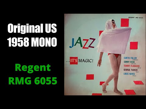 [LP Live] Jazz It's Magic! / Curtis Fuller, Original 1958 US MONO (Regent – RMG 6055)