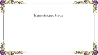 Boards of Canada - Transmisiones Ferox Lyrics