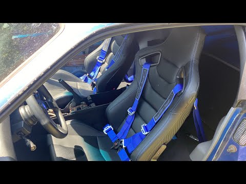 Third gen Camaro aftermarket seat install on my 1989 RS