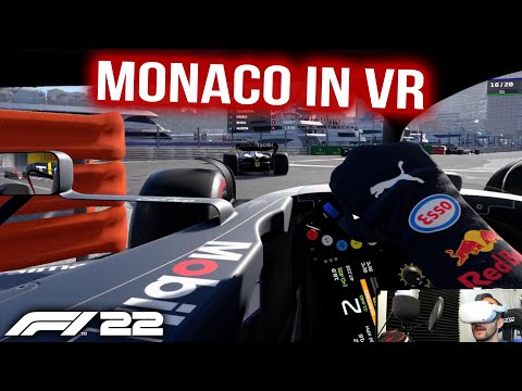 F1 22 Gameplay - MONACO IN VR