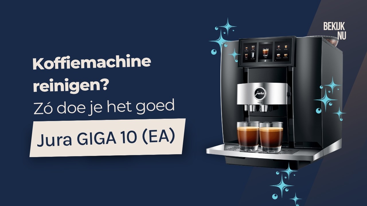Jura GIGA 10 Reinigen (Stap-voor-stap) | Zo Werkt Het Reinigingsprogramma