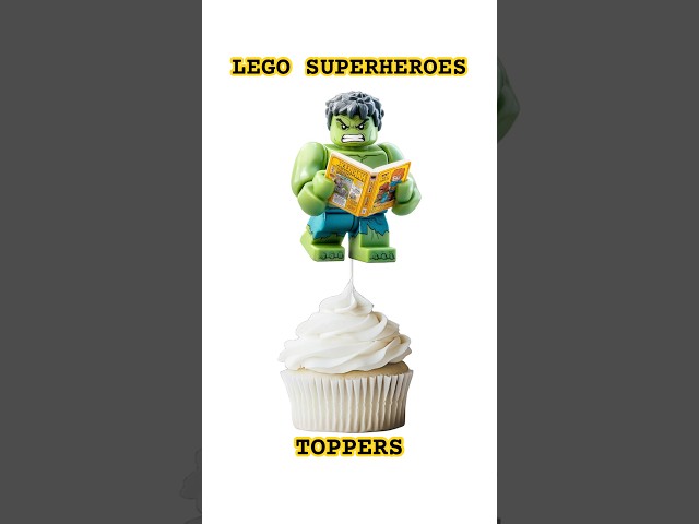 Vídeo relacionado con Cupcake Toppers,Superhero Cake Toppers 13 Piezas Toothpick Flags para Niños Niñas Regalo Decoraciones de Fiesta de Cumpleaños