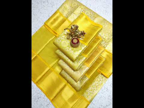 New Dazzling tissue saree collection| Wedding sarees design #saree #fashion #silksaree