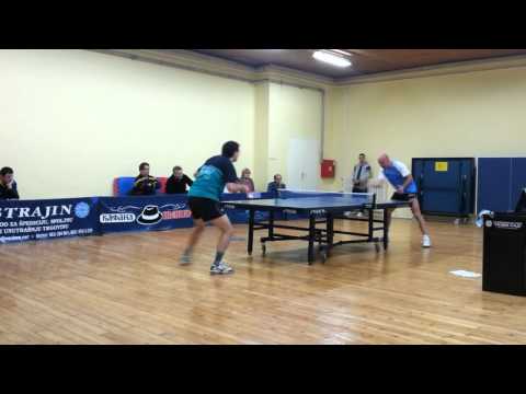 Djordje Stanic - Milutin Glavaski - playing with short pimples - Chalenger Attack 1,9