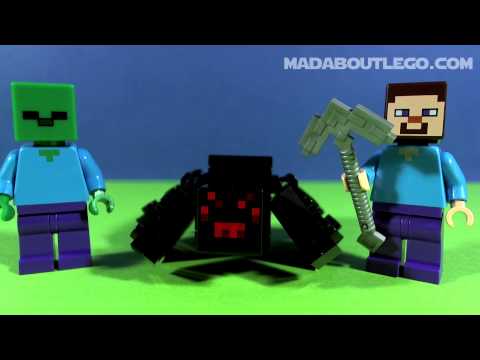 Vidéo LEGO Minecraft 21113 : La grotte