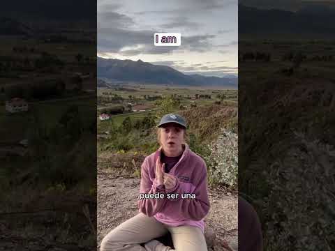 La primera forma singular de ser y estar en inglés puede transformarse