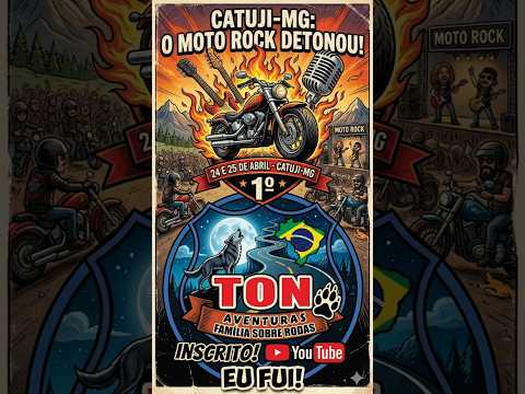 MOTO ROCK EM CATUJI MG #Shorts