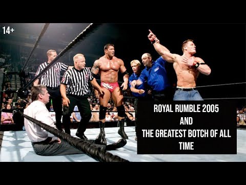 Royal Rumble 2005 - The Greatest BOTCH of All Time