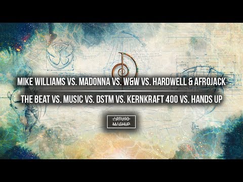 The Beat vs. Music vs. DSTM vs. Kernkraft 400 vs. Hands Up (Hardwell Tomorrowland Mashup)
