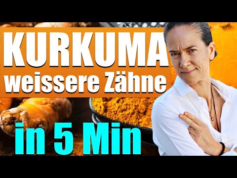 KURKUMA - Wunderwaffe für WEISSE ZÄHNE in 5 min: TOP oder FLOP