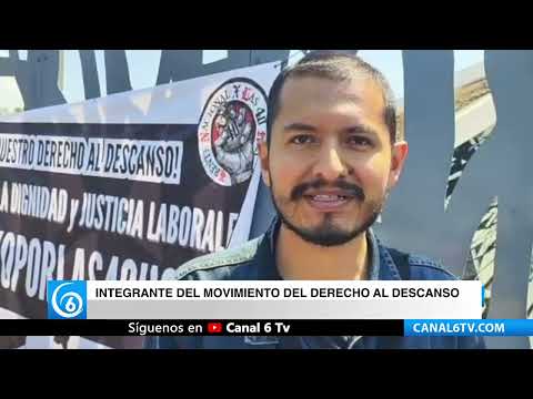 Video: En Puebla, los jóvenes exigen jornada laboral de 40 horas