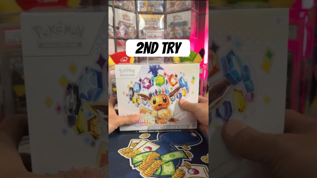 Should I Open it? Or Should I Keep it Sealed? - Trying AGAIN with Prismatic Evolutions  #pokemon