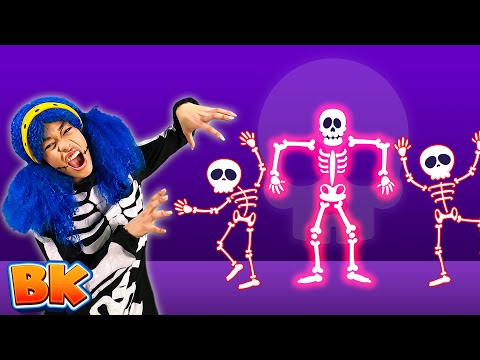 Funny Skeleton Dance | Kids Songs & More | BisKids Worlds