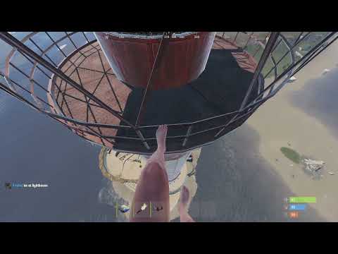 how to survive jumping off from atop of lighthouse