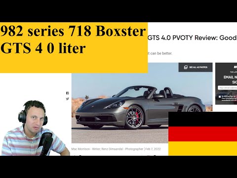 Thumbnail for 982 series 718 Boxster GTS 4.0 liter by Porsche