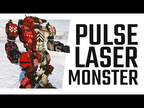 Medium Pulse Laser Monster - Vindicator VND-1R - Mechwarrior Online The Daily Dose #858