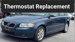 Volvo S60 2.4 Petrol Thermostat Replace
