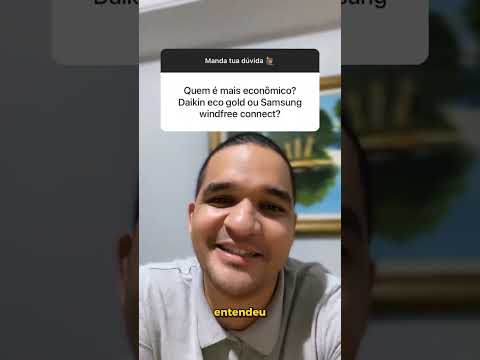 Vídeo: Quem é mais econômico: Daikin Eco Gold vs Samsung Windfree? 3 dados