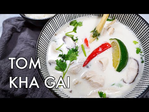 BEST EVER Tom Kha Gai | Thai Chicken Coconut Soup