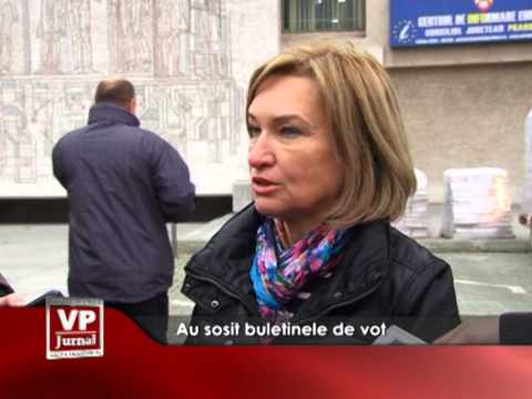 Au sosit buletinele de vot