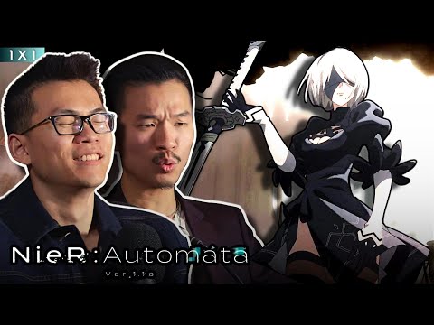 Is it QUALITY? NieR Automata Anime Episode 1 REACTION