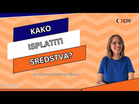 Video &ndash; Kako isplatiti sredstva