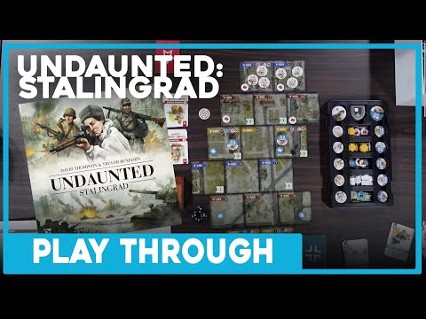 Playthrough | Undaunted: Stalingrad, "Scenario 1" | Osprey Games | The Players' Aid