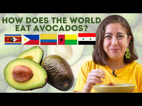 How the World Eats Avocado | Eswatini, Philippines, Colombia, Guinea-Bissau, Syria