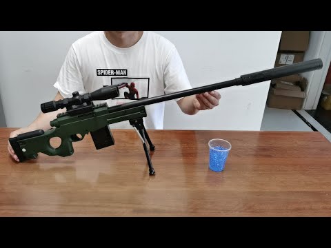 AWM Gel Blaster Unboxing 2023 - Electric Splatter Ball Toy Gun
