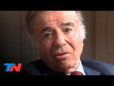 Entrevista inédita de TN con Carlos Menem y su fotógrafo