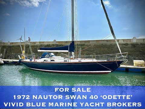 FOR SALE NAUTOR SWAN 40 ‘ODETTE’ Vivid Blue Marine 02088781707 sellboats@vividbluemarine.com