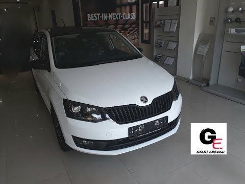 skoda rapid monte carlo edition | actual showroom look with interiors/exteriors/real life review!!!! Video