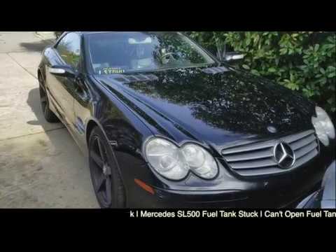 SOLVED - Fuel Tank Cap Stuck on Mercedes SL500 | Fuel Tank Can't Open With KeyFob
