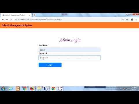 School Management System Project JSP MYSQL Netbeans | Part 9