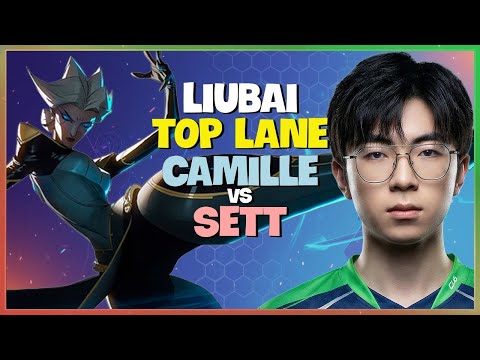 Rank 1 Liubai Reveals The Ultimate Camille Mechanics Challenger Engsub