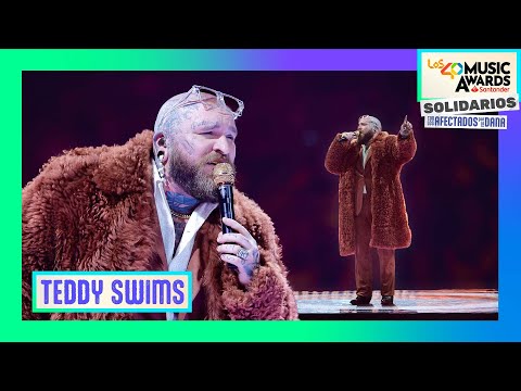 TEDDY SWIMS - Lose Control + Bad Dreams + The Door | En Directo en LOS40 Music Awards Santander 2024