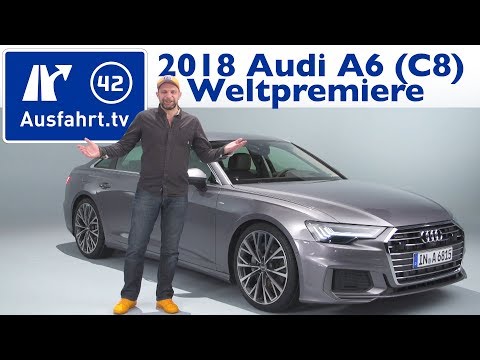 2018 Audi A6 (C8) Weltpremiere, Sitzprobe