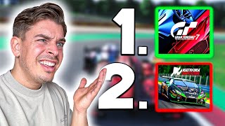 Ich ranke Rennsimulationen von MEILENSTEINEN bis KATASTROPHAL! | Mabix