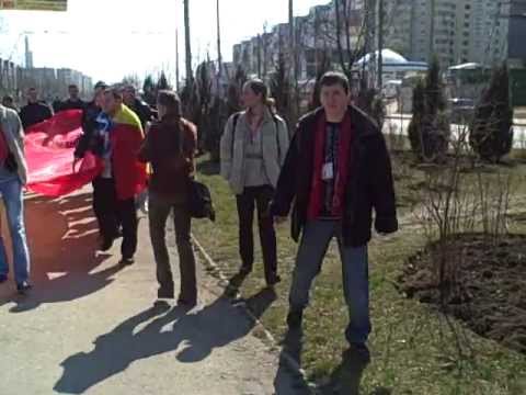 28 martie 2009 - Defilare tricolor Noua dreapta, Ciocana (III)