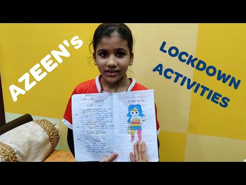 Azeen's Lockdown Activities | Manchester City | Cityzens Giving for Recovery