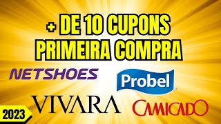 Cupom de Desconto Primeira Compra. + de 10 lojas com Cupons de Descontos Para Primeira Compra