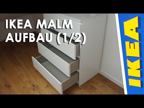Ikea MALM Kommode Aufbau (1/2)