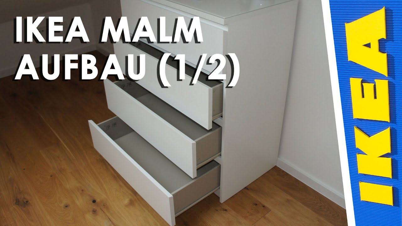 Ikea MALM Kommode Aufbau (1/2)