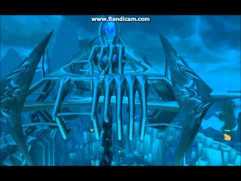 First view of the Icecrown Citadel