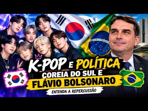 K-POP 🇰🇷  - COREIA APOIA FLÁVIO BOLSONARO!  -  #flaviobolsonaro #NikolasFerreira