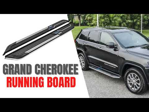 Titopena® Running Boards Nerf Bars Side Steps Fits For Grand Cherokee 2011-2021