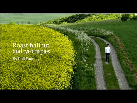 Phil Fanning Crispbread Recipes: Steamed Halibut with Rye Crispies